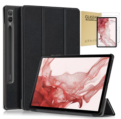 For Samsung Galaxy Tab S9/ S9 FE 5G Tablet Case Folio Leather Stand Smart Cover