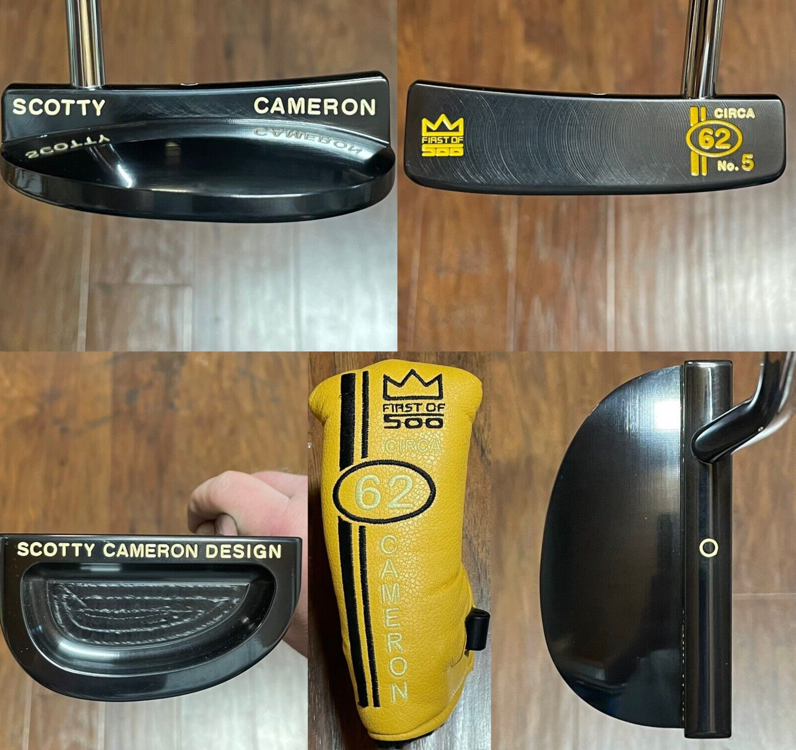 スコッティキャメロンcirca62 No.5 TITLEIST SCOTTY CAMERON CIRCA '62 NO. 5 PUTTER
