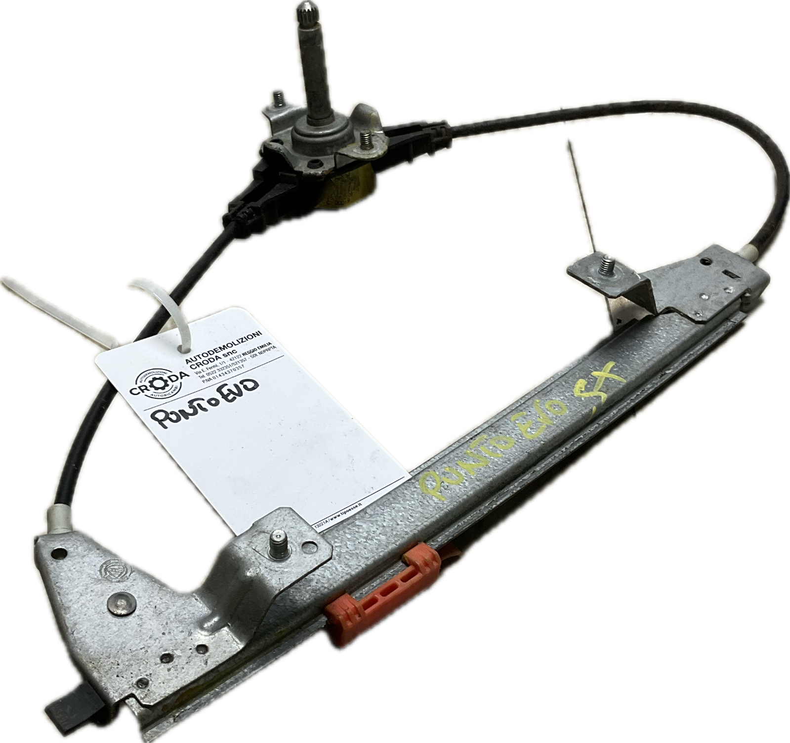 Alzavetro alzacristalli posteriore sinistro FIAT PUNTO EVO GRANDE PUNTO dal 2005