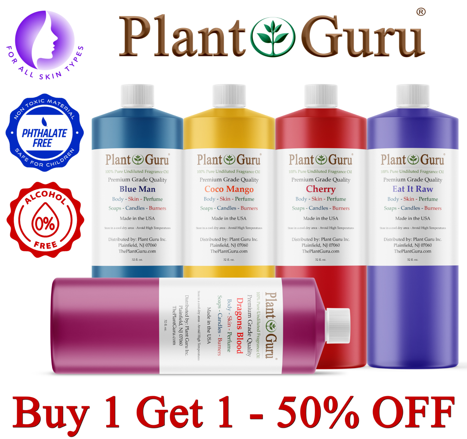 Fragrance Oil 32 oz. Bulk Wholesale For Candle Soap Making Burner Scented Oils