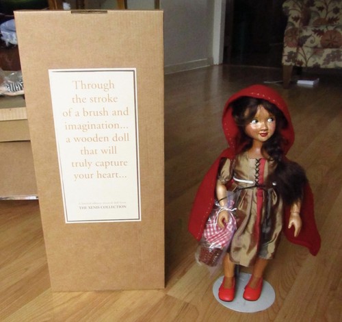 XENIS WOOD LITTLE RED RIDING HOOD! BOXED LIMITED ED. SOLD OUT
