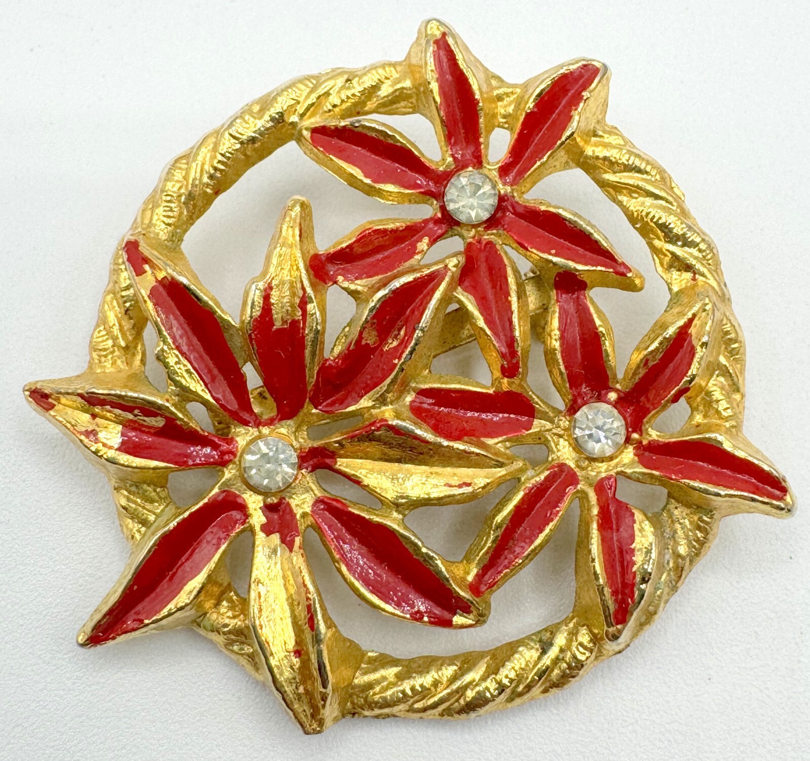 ★COURONNE★ Toffee Cross 16_RCBRX23220BUX Gold Over Sterling Silver 