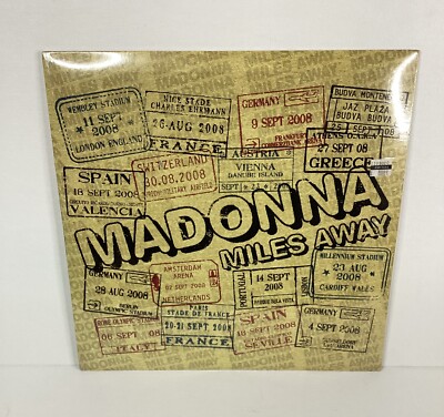 Madonna / Miles Away 2009 US 12'' Single Vinyl 2EP Warner Bros. Records 0517549
