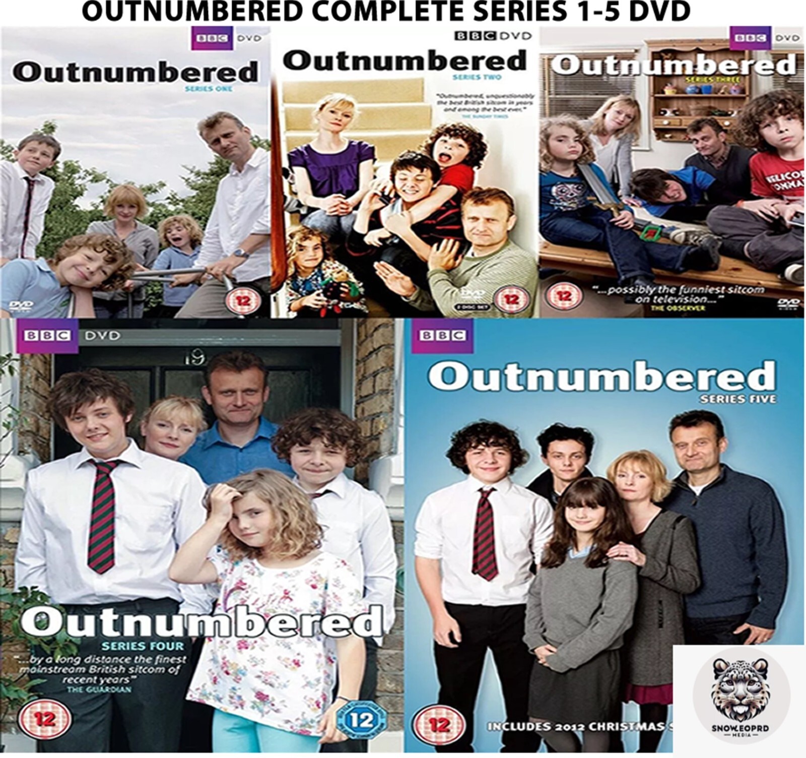 TVドラマ Outnumbered The Complete Collection DVD Amazon.com: Outnumbered - (Complete Series 1-5) 10-DVD Set