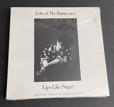 ECHO & THE BUNNYMEN  '' LIPS LIKE SUGAR ''   VERY RARE   7'' BOX  SEALED NEW