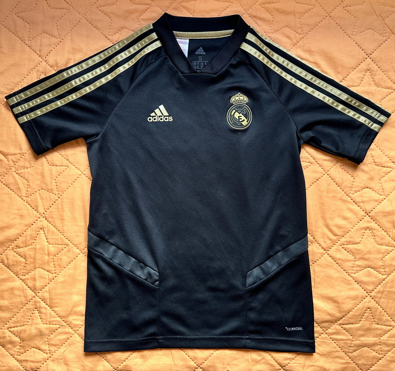 adidas Real Madrid XL 黒 サッカー ジャージ adidas Real Madrid ジャージセット 黒 アディダス - メルカリ