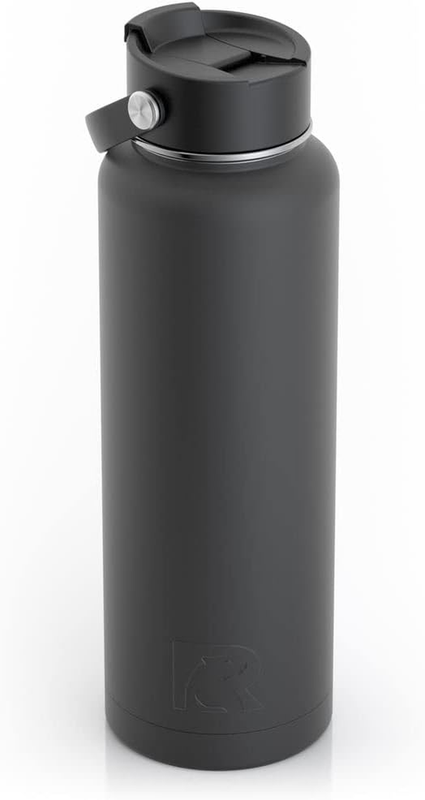 40 Oz Vacuum Insulated Bottle, Metal Stainless Steel Double Wall Insulation, BPA