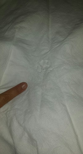 Baby Eyelet Lace Crib Skirt ~ dust ruffle ~ no brand name ~ good condition!