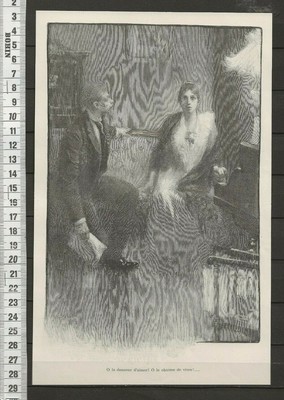 G132 / COUPURE1891 /  O LA DOUCEUR D AIMER ! O LE CHARME DE VIVRE !....