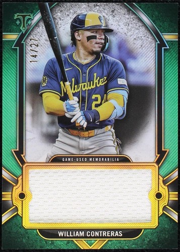 2024 Topps Triple Threads - William Contreras #SJR-WC