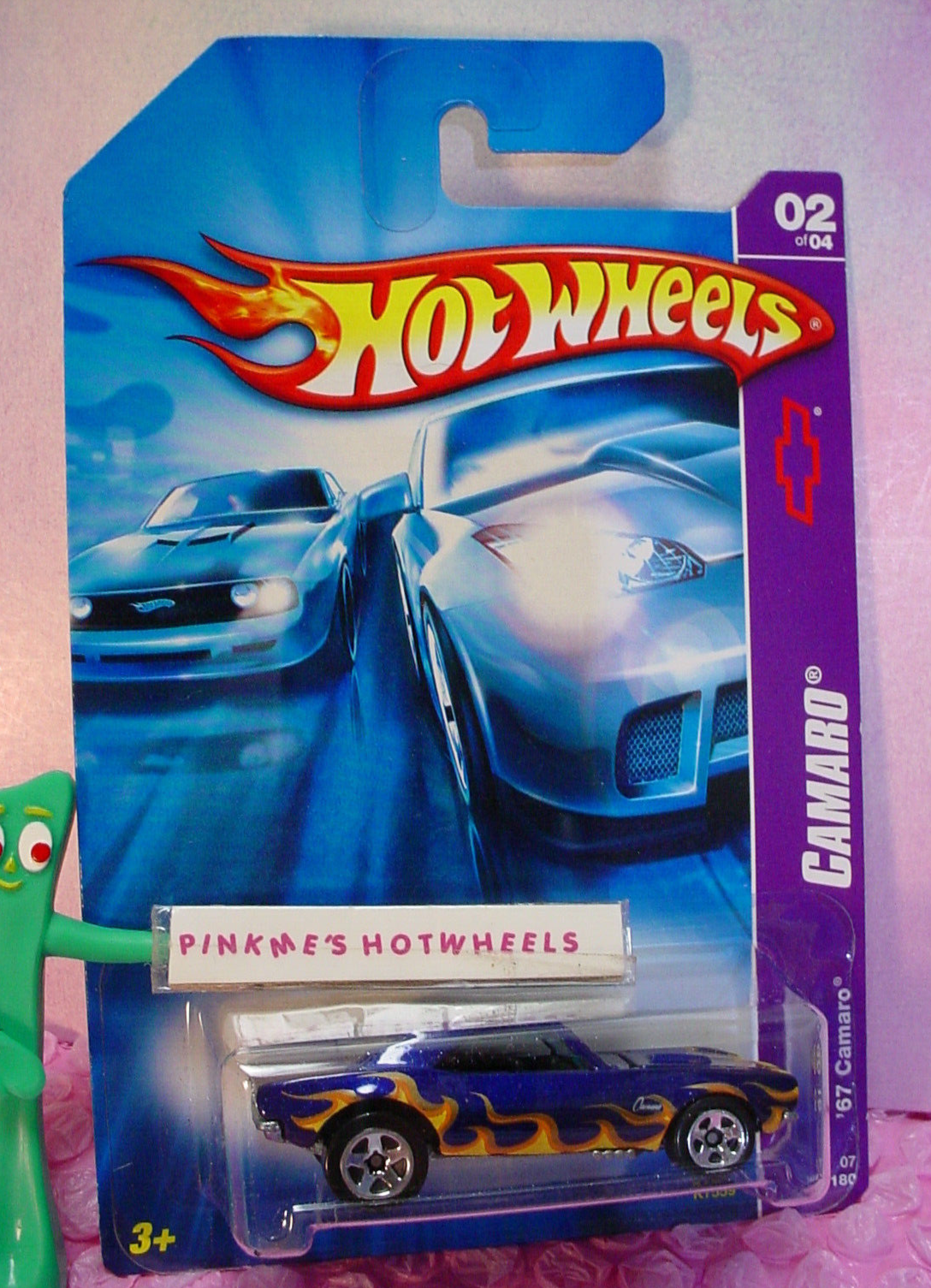 Hot Wheels '67 CAMARO 4台セット hot wheels HW showroom 67 camaro summit W/ race team IV 67