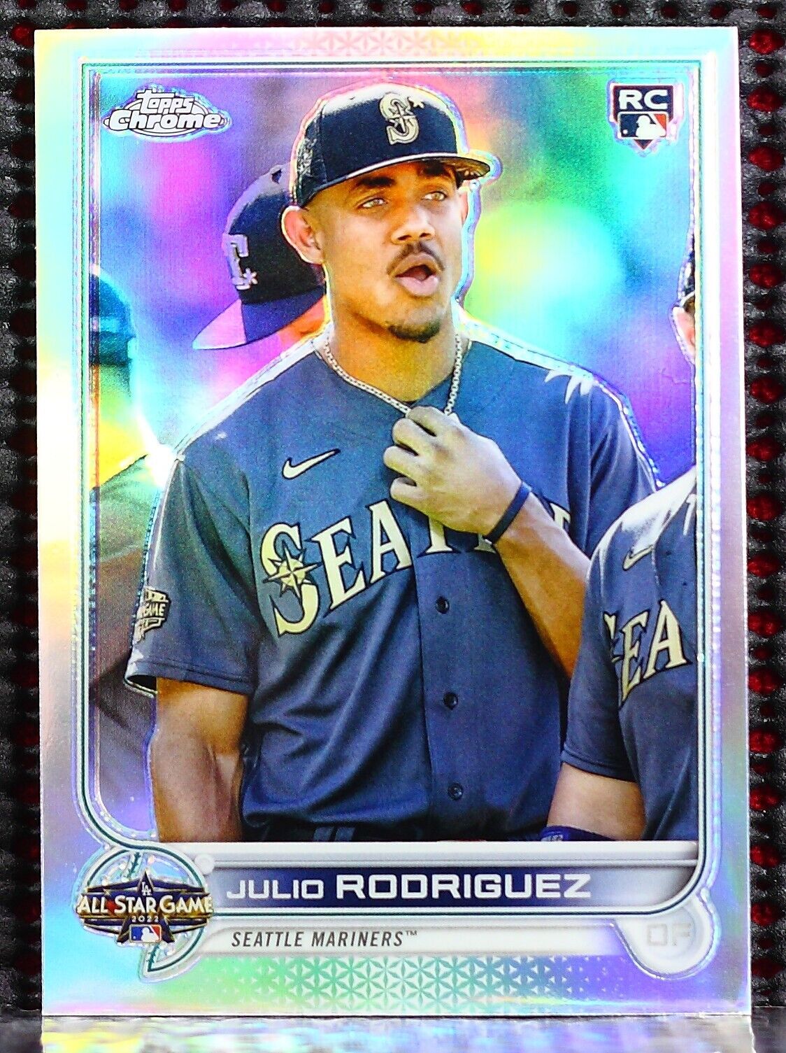 JULIO RODRIGUEZ - 2022 TOPPS CHROME UPDATE '22 ALL STAR GAME JULIO RODRIGUEZ - 2022 TOPPS CHROME UPDATE '22 ALL STAR GAME