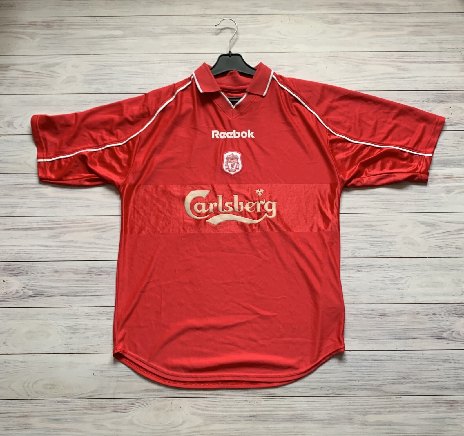 Reebok リーボック　リバプール2000-2002 ホームユニフォーム Liverpool 2000 - 2002 Home football shirt jersey Reebok size