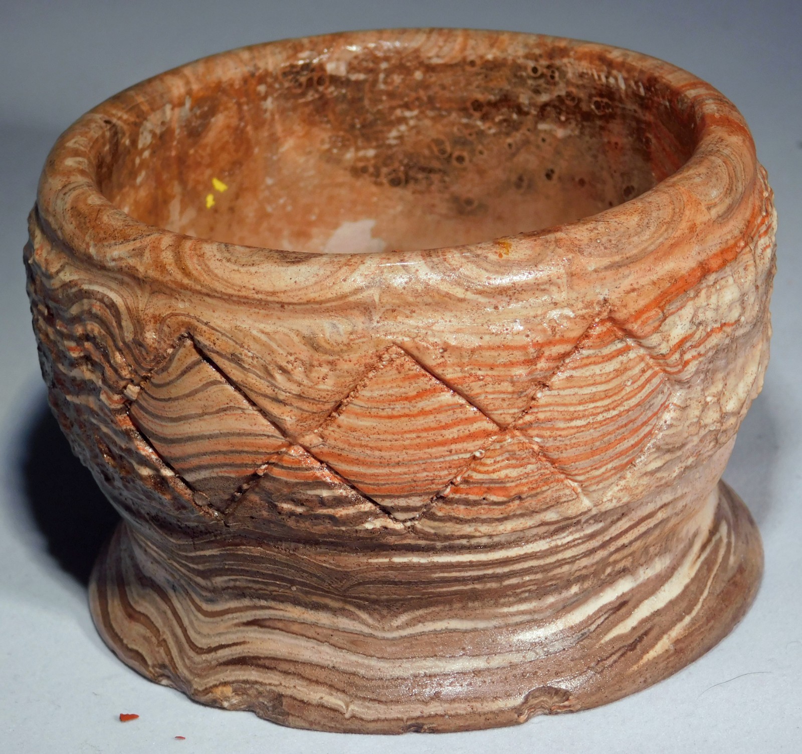 Vtg/Antique Comanche Texas Pottery Bowl