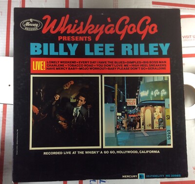 Billy Lee Riley    Whisky A Go Go Presents Billy Lee Riley Original MONO mg20985