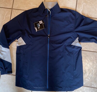 New!! 2024 FootJoy Golf HydroLite Rain Jacket Mens Large, Blue, $200!!