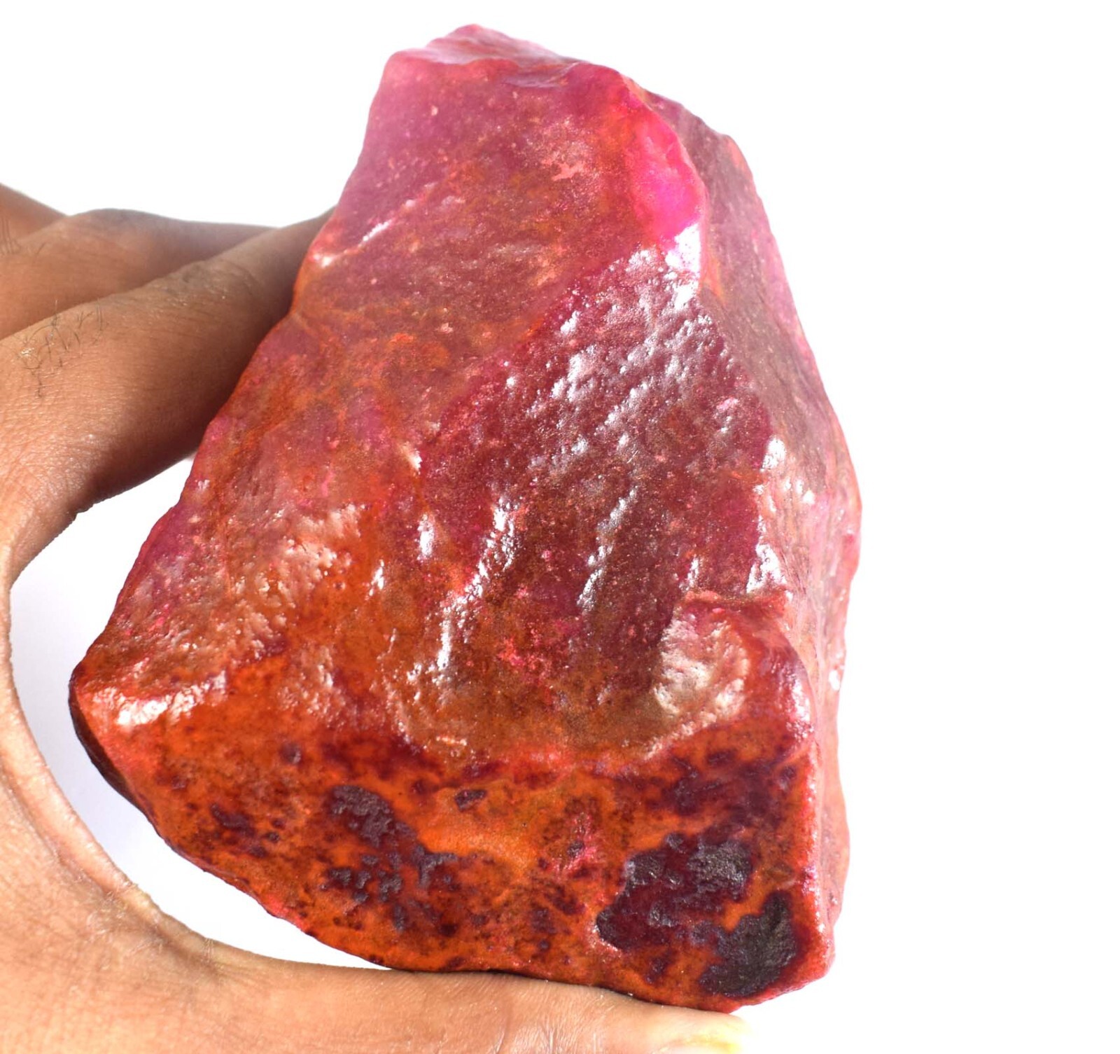 Big Size African Red Ruby Natural 2445 Ct/104 mm Gemstone