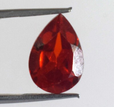 Pear Orange Spessartine Garnet Gems Natural 8.35 Ct Certified B86901 New Product