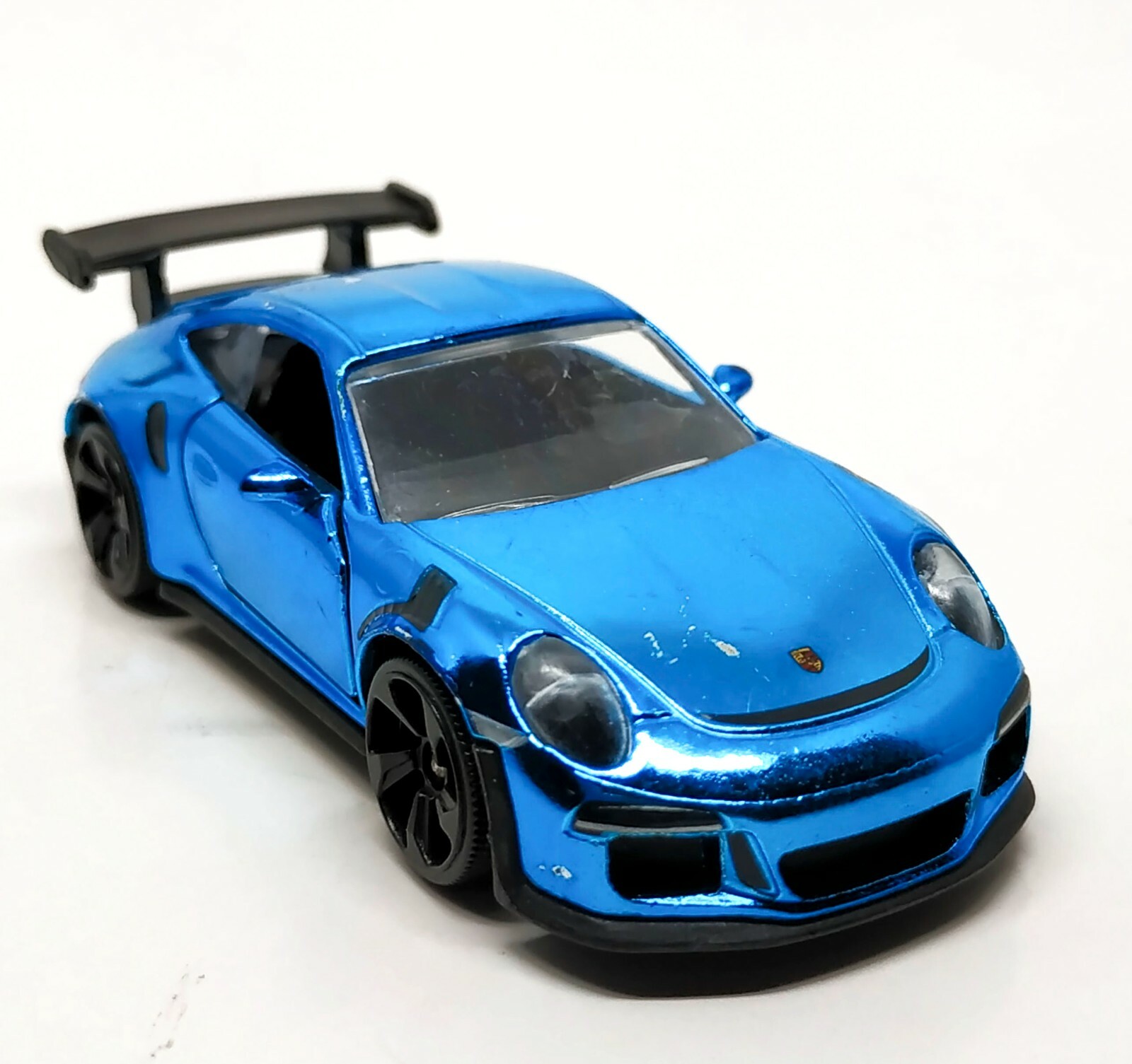 Majorette Porsche 911 GT3 RS Blue - Chrome Series - 1:59