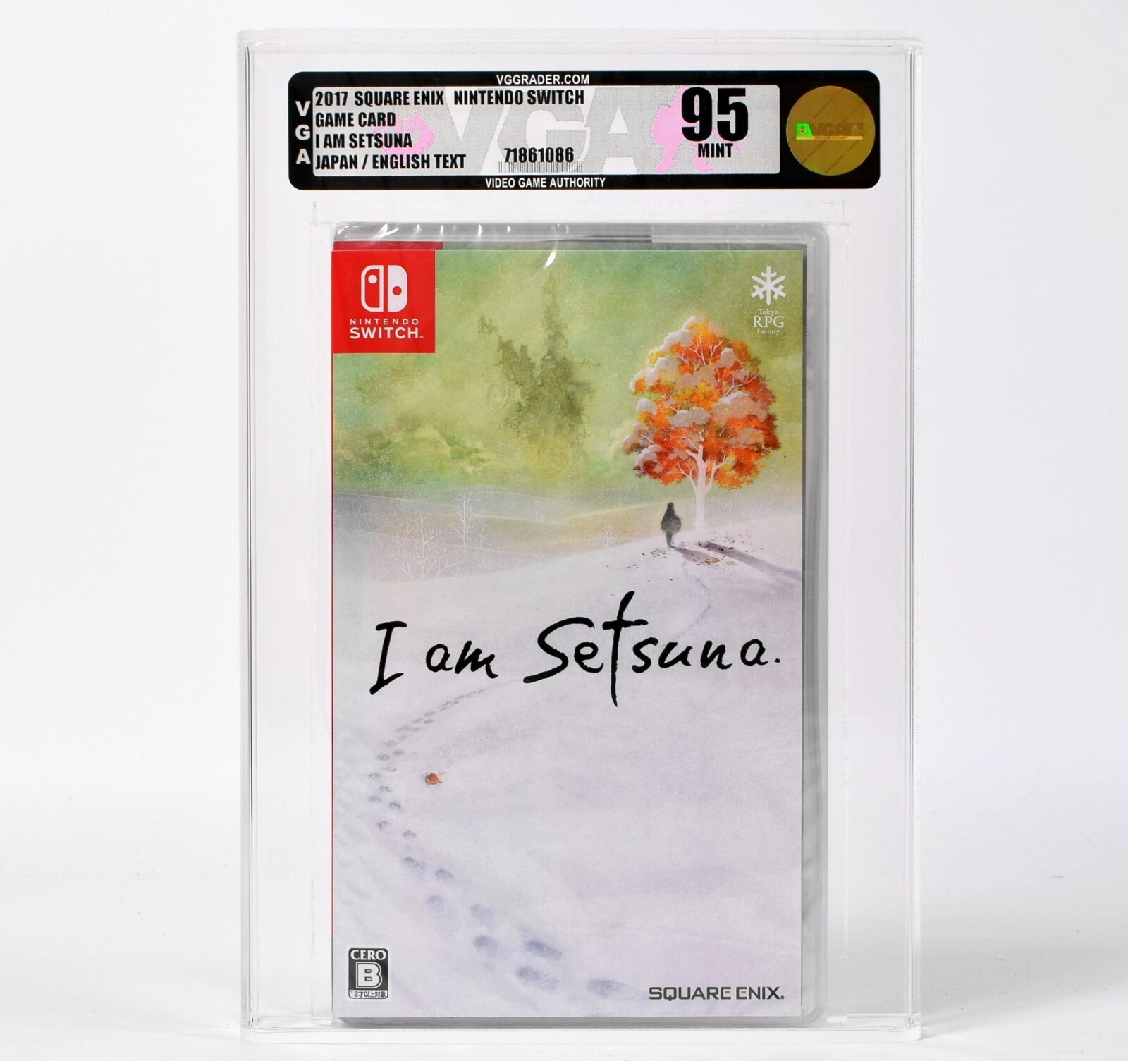 Nintendo Switch - amsj Nintendo Switch,I am Setsuna,Japan/English Text,VGA Gold 95