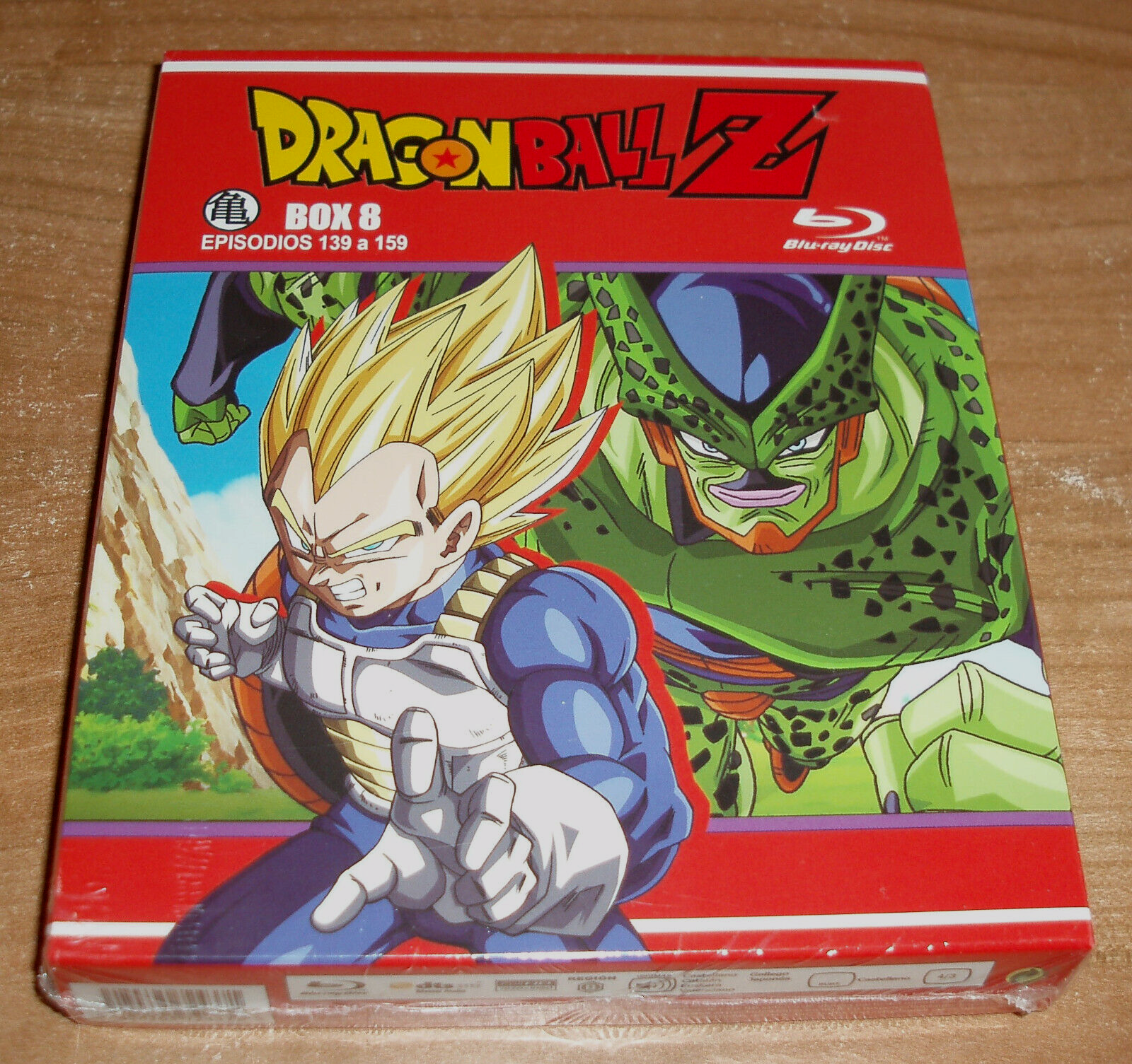 Dragon Ball Z Box 8 EPI. 139-159 Complete Uncensored BD+Book