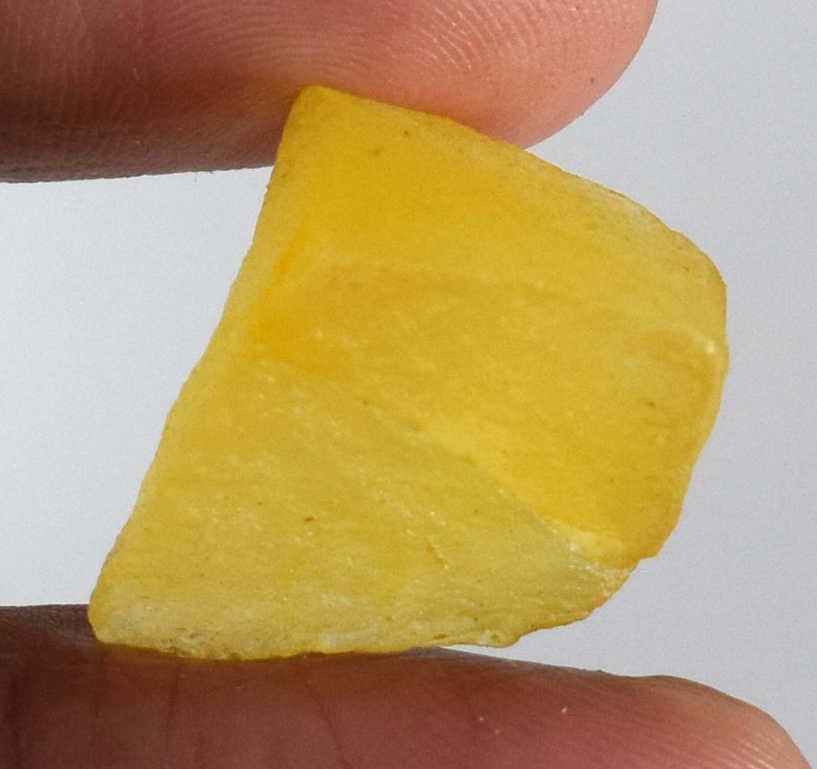 画材 Sapphire Genuine Coarse Yellow Sapphire Gemstone Rough Natural 19.50 Ct Certified