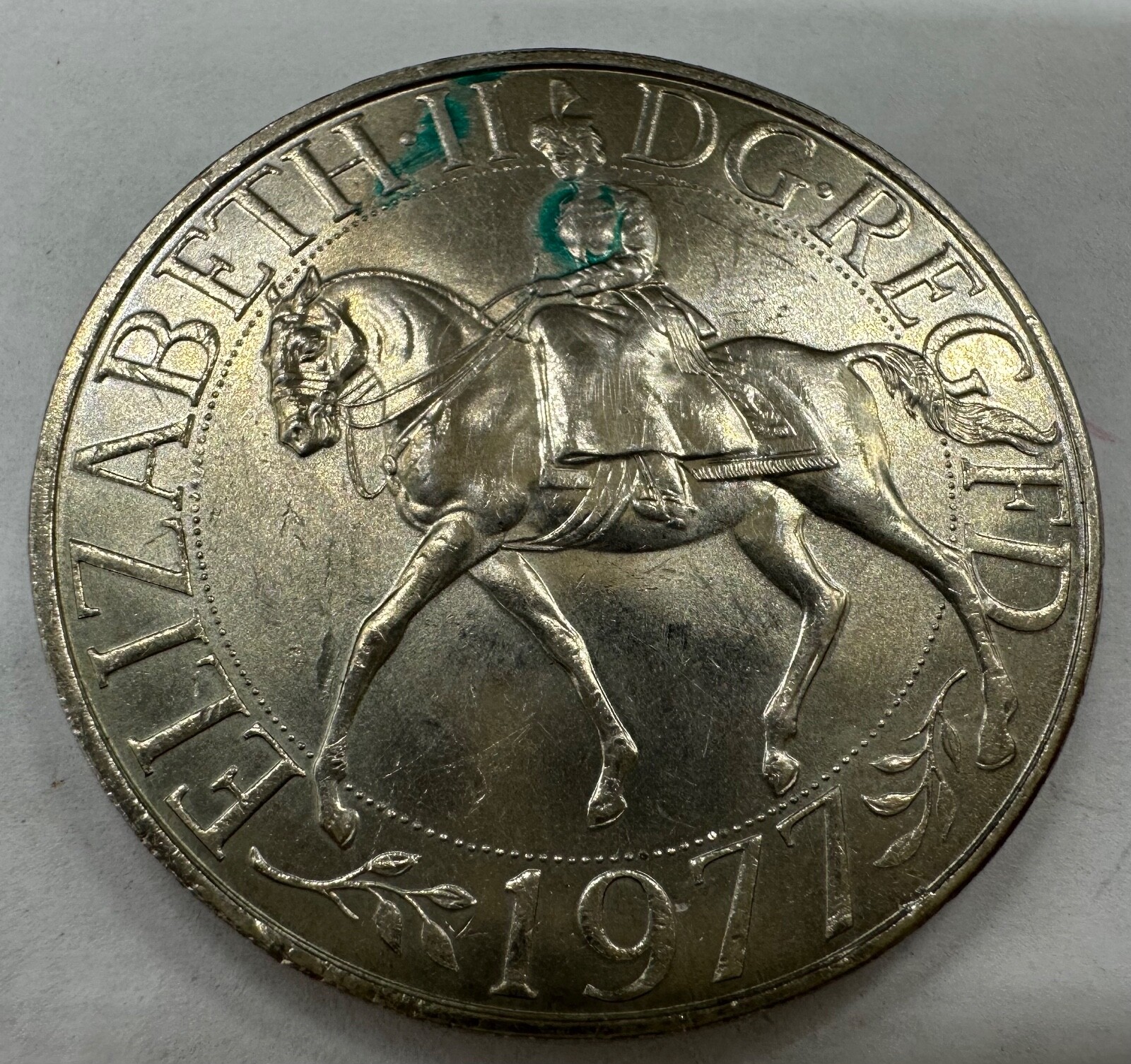 Elizabetheღページ 1977 Silver Jubilee Queen Elizabeth Coin | eBay