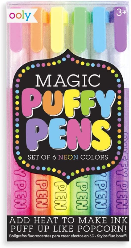 Magic Puffy Pens Heat Watch Art Grow Markers Kids Toddlers F