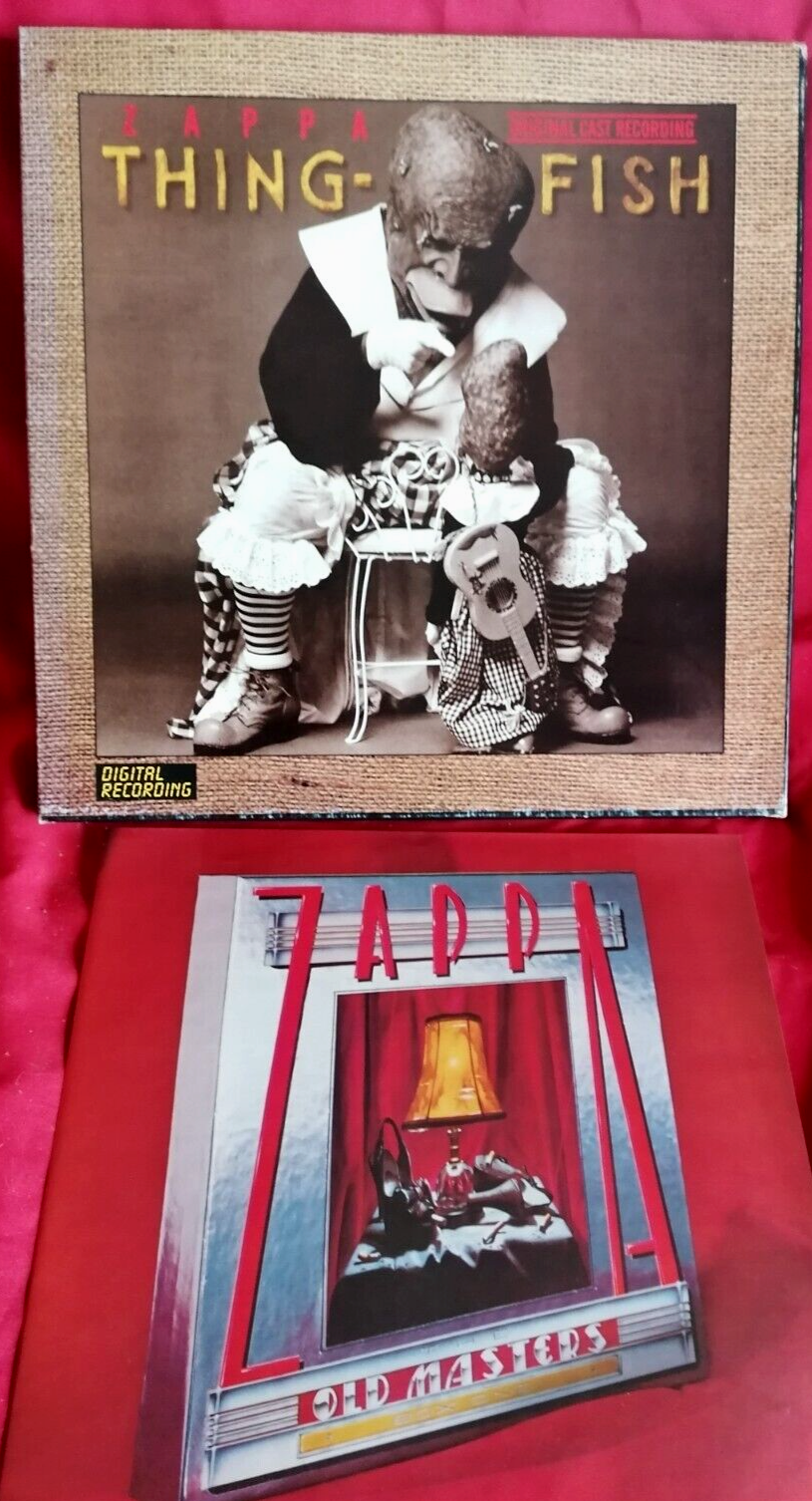 Zappa Thing-Fish ボックスセット Frank Zappa Thing Fish 3 LP Boxset USA 1984 Mint- Booklet