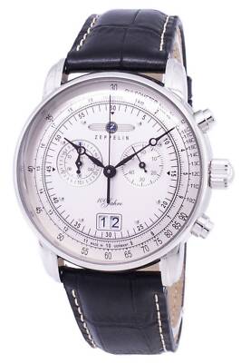 Pre-owned Zeppelin 100 Years Ed.1 Chronograph Pulsometer Tachymeter Telemeter Mens Watch