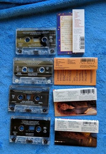 REBA McENTIRE 4 Cassette Tape Lot Country Music It's Your Call Rumor Has It