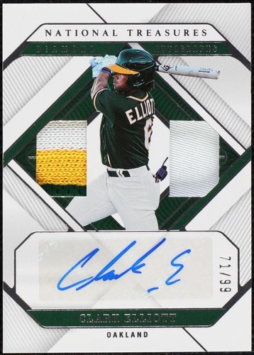 2023 Panini National Treasures - Clark Elliott #DDA-CE