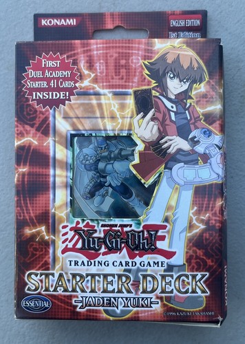 NEW VINTAGE YUGIOH TRADING CARD GAME JADEN YUKI STARTER DECK