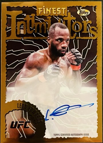 2024 Topps Finest UFC - Leon Edwards #IA-LED