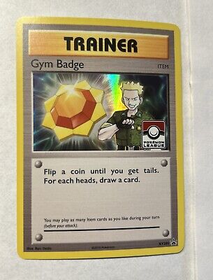 Gym Badge (Lt. Surge) - XY205 Holo - NM Pokemon Card