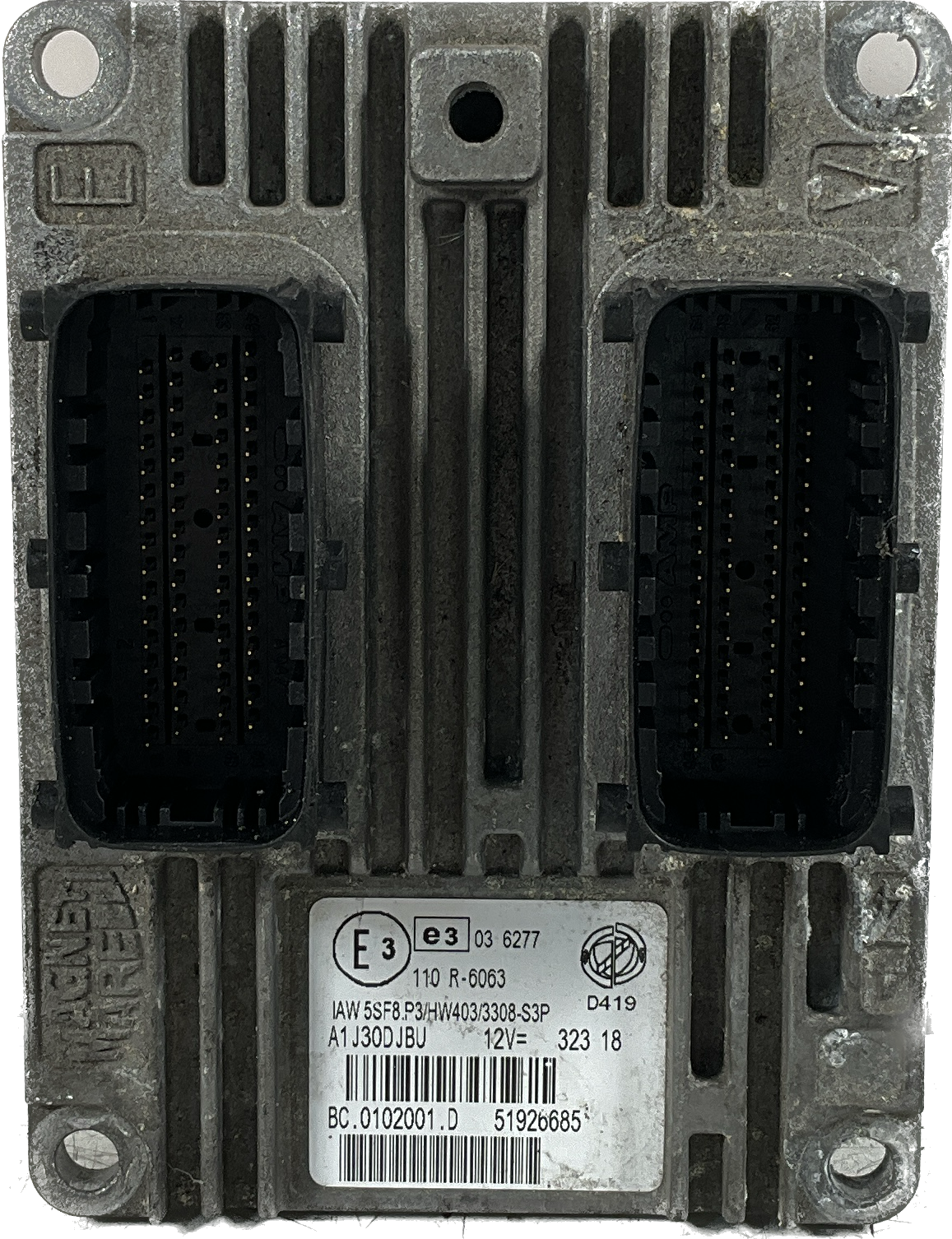 CENTRALINA MOTORE ECU per modelli: FIAT LANCIA ALFA codice ricambio: 51926685