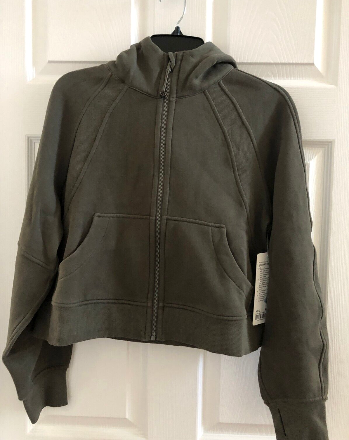 NWT Lululemon Scuba Oversized Full Zip Hoodie SZ XS/S Carob NWT Lululemon Scuba Oversized Full Zip Hoodie SZ XS/S Carob