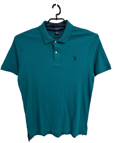 US polo assnスタジャン青mサイズ U.S. POLO ASSN./別注 ワッペンロゴスタジャン【限定展開