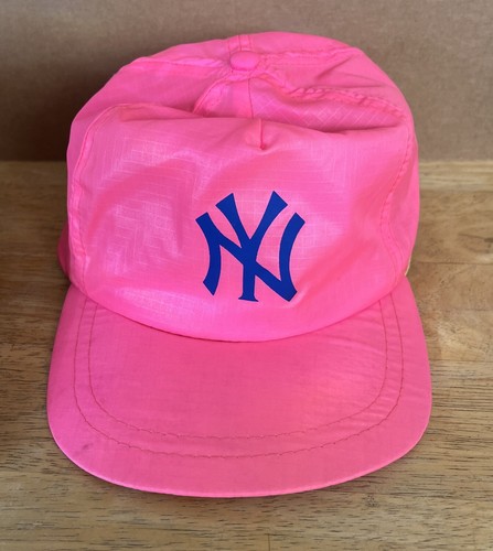 帽子 90s Nike New York Yankees Logo Cap Men's New York Yankees Nike Blue/Navy Neon 90s Club