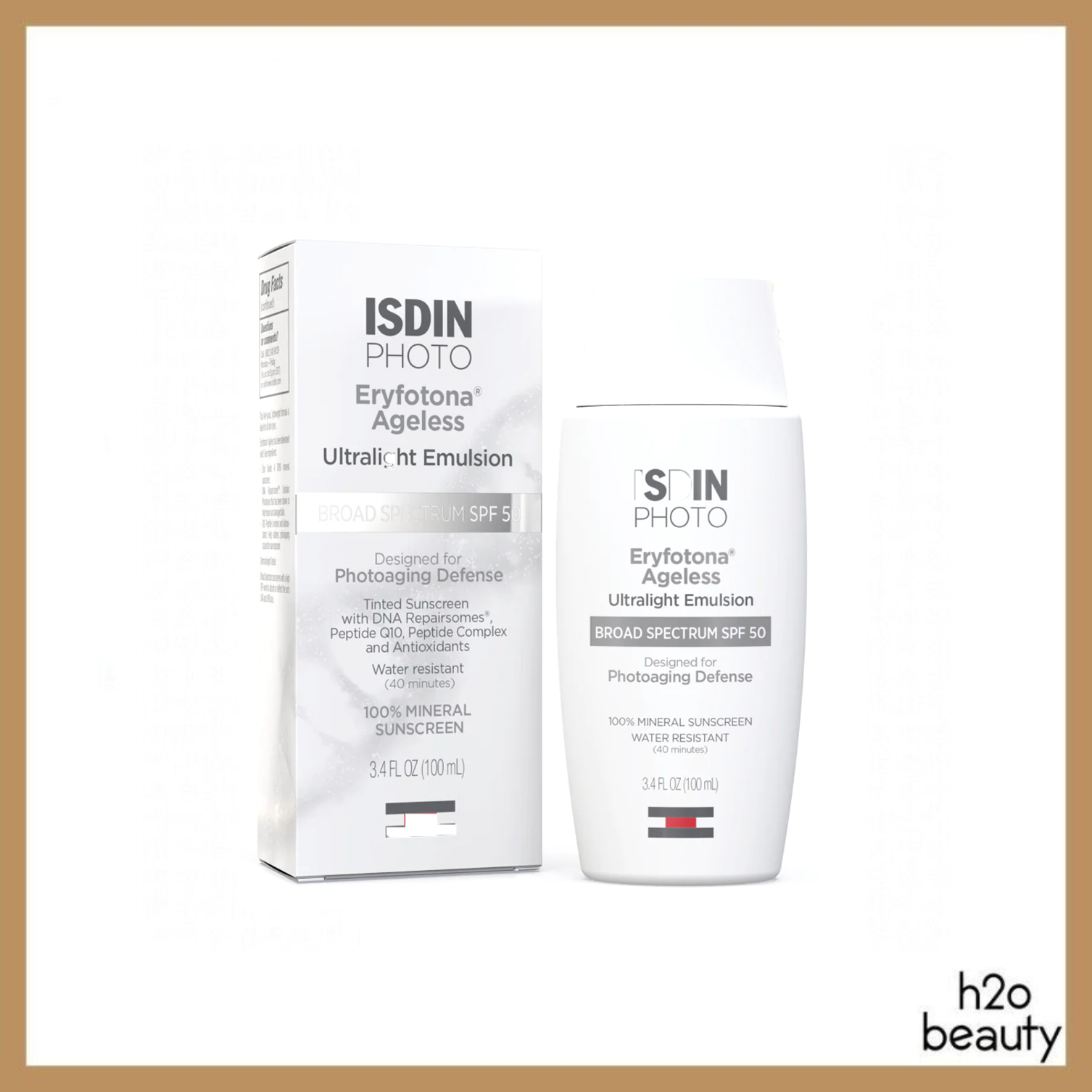 ISDIN Eryfotona Ageless Broad Spectrum Tinted SPF 50 EXP 11/24 100mL **NEW**