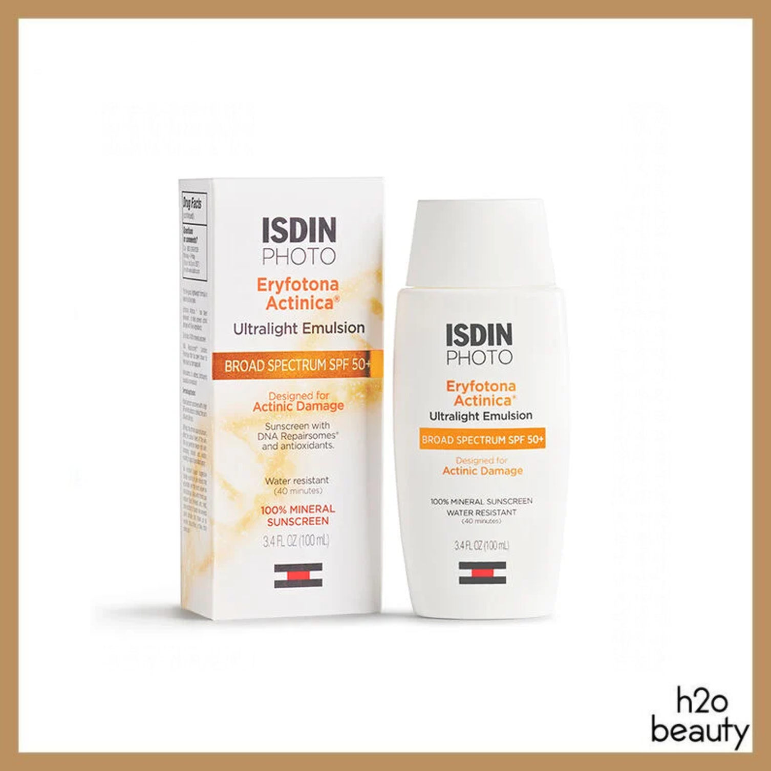 ISDIN Eryfotona Actinica Ultralight Emulsion SPF50+ EXP 05/26 100ml *New In Box*