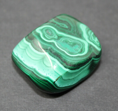 1 Medium Malachite Tumbled Stone (Crystal Healing Reiki Gemstone Metaphysical)