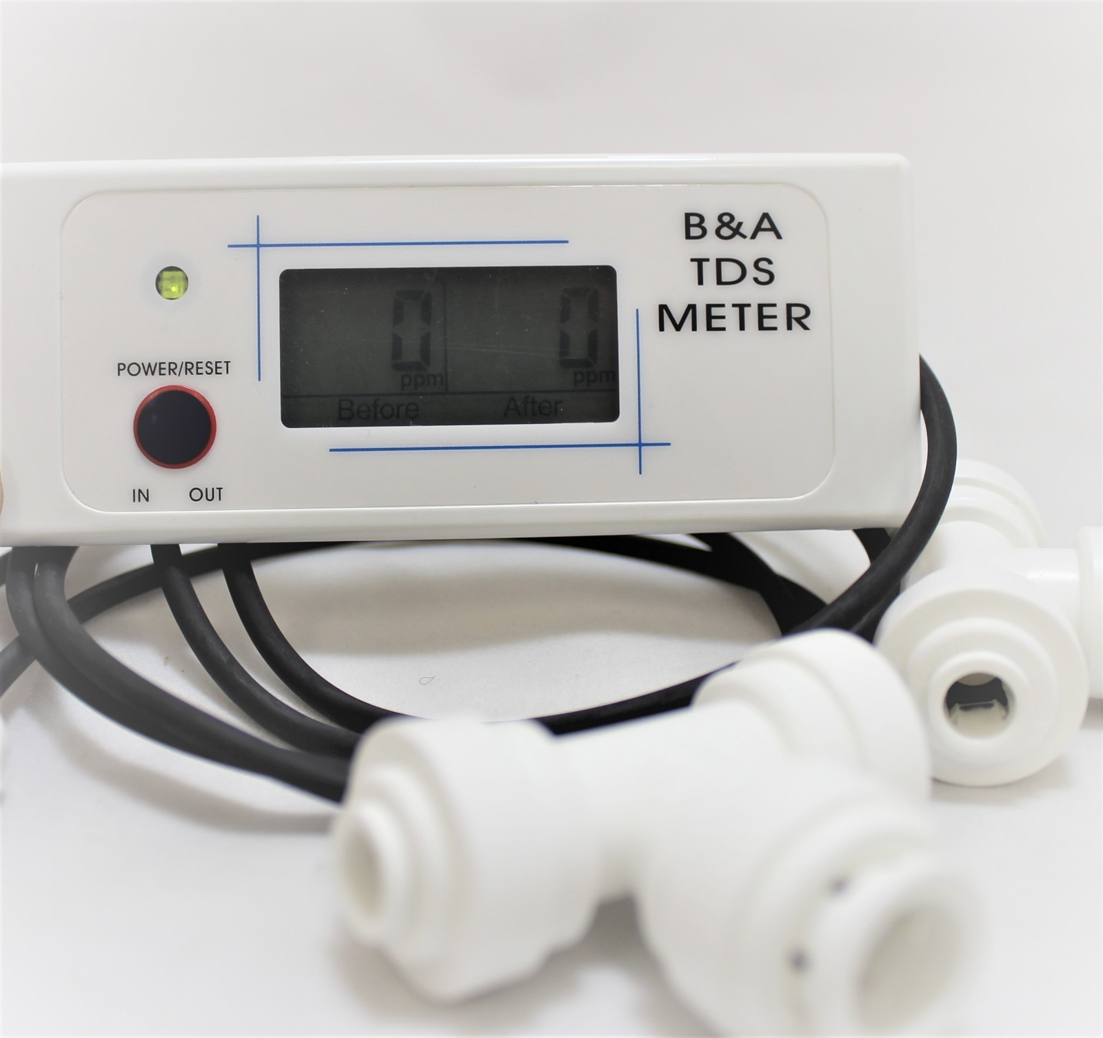 4 Digital Dual TDS Before and After Water Quality Tester for RO Reverse