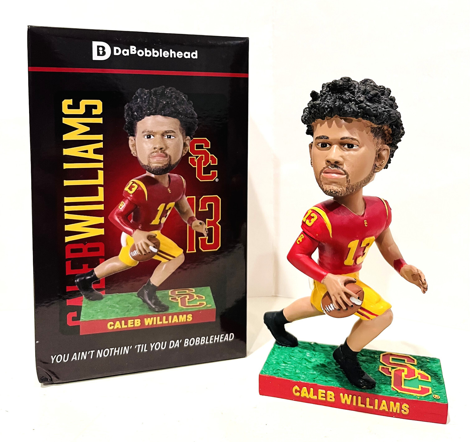 CALEB WILLIAMS ケイレブ・ウィリアムズ　ボブルヘッド 🚨🚨NEW Chicago Bears Quarterback Caleb Williams USC Trojans