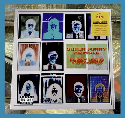 Super Furry Animals - Fuzzy Logic B-Sides and Besides LP On Green Bottle Vinyl