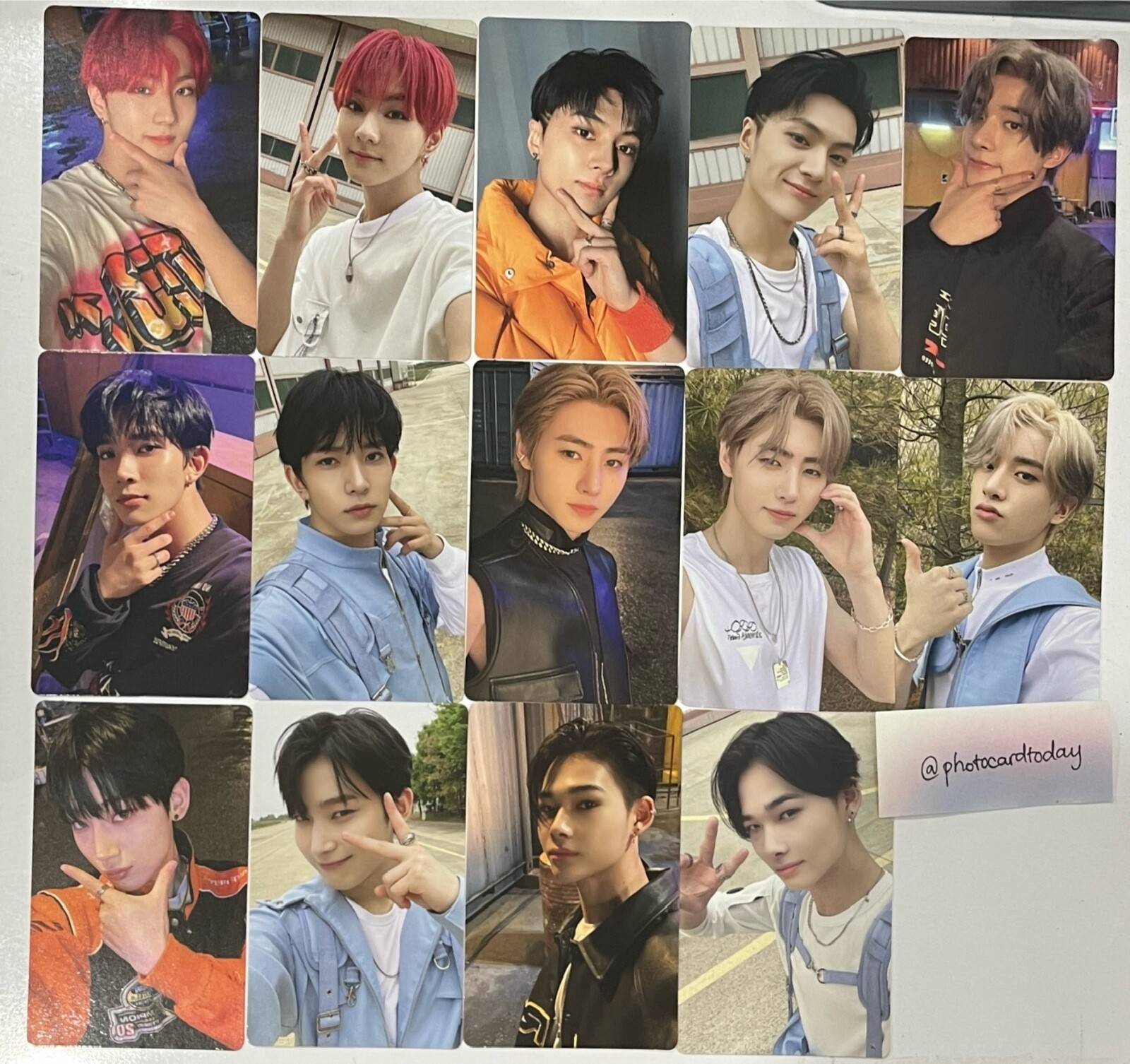 ENHYPEN MANIFESTO weverse トレカ フルメンバー ENHYPEN ALBUM MANIFESTO WEVERSE VER PHOTOCARD - CARD