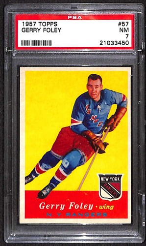 rionmelページ 1957 Topps #57 Gerry Foley PSA 7 NM C91935 | eBay