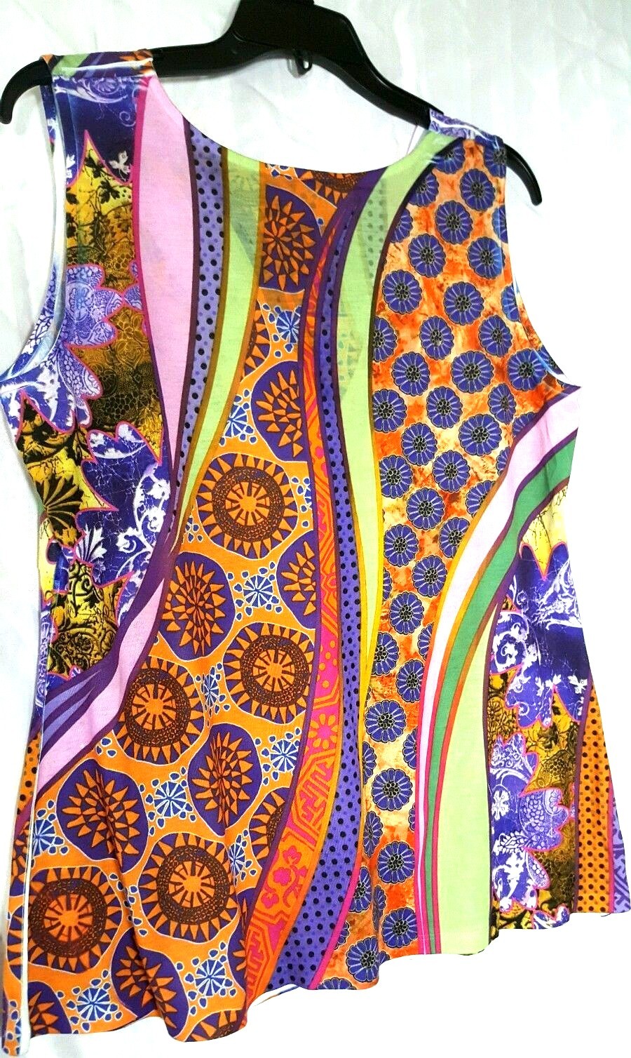 MISS TINA Ladies Sleeveless Blouse Size XL ,XG(16-18)