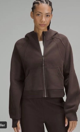 トップス lululemon scuba hoodie NEW Lululemon Scuba Full-Zip Hoodie Mulled Wine/Gold (2022