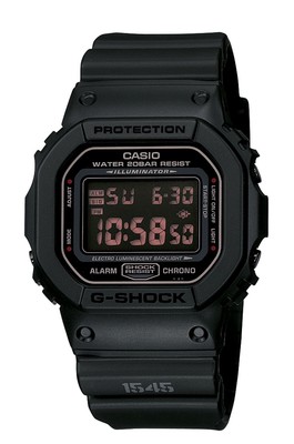 CASIO (Casio) Watch G Shock Mat Black Red Eye DW5600MS-1 [parallel import]